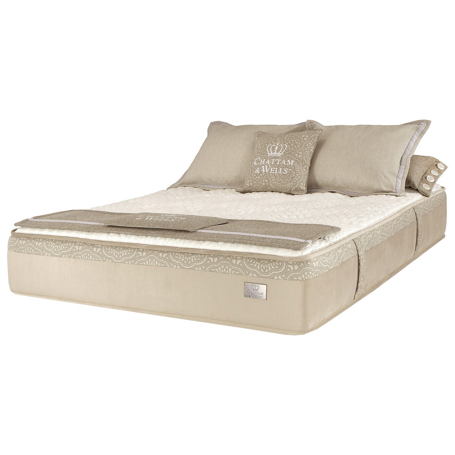 Spring Air Pinehurst Pillow Top PnhrstPTQ Queen 17" Plush Pillow Top